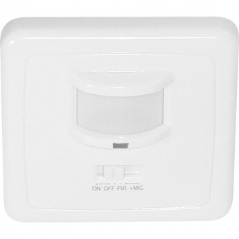 Датчик движения и освещенности 500W 12m 140° белый, FERON SEN1A/LX2000