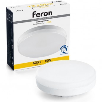 Лампа светодиодная FERON LB-457 GX53 15W 230V 2700K диммируемая Лампа светодиодная FERON LB-457 GX53 15W 230V 2700K диммируемая