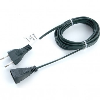 Сетевой шнур для гирлянд 3м, 2*0,5мм2 FERON, зеленый, DM303