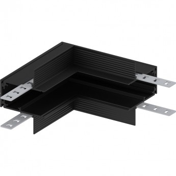 Соединитель внутренний для низковольтного встаиваемого шинопровода FERON, черный, LD2005