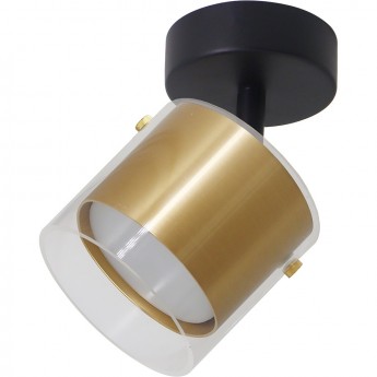 Светильник FERON HL3891 LUMINA настенно-потолочный под лампу GX53, золото, черный Светильник FERON HL3891 LUMINA настенно-потолочный под лампу GX53, золото, черный