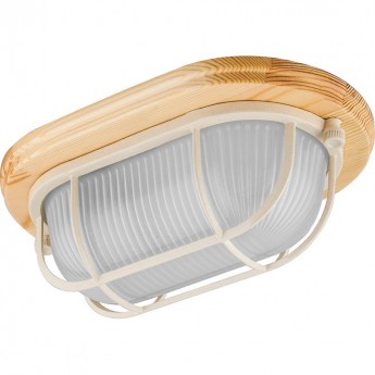 Светильник накладной IP54, 220V 60Вт Е27, дерево, клен, овал, с решеткой, FERON НБО 04-60-012 Светильник накладной IP54, 220V 60Вт Е27, дерево, клен, овал, с решеткой, FERON НБО 04-60-012