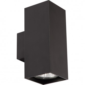 Светильник настенный FERON ML1740 QUAD MR16 35W, 230V, 2*GU10, чёрный IP20