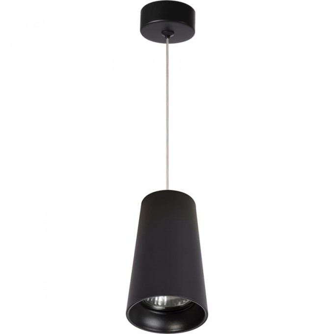 Светильник потолочный FERON ML1858 BARREL BELL LEVITATION на подвесе 1,7 м, MR16 35W 230V, черный 48421 Светильник потолочный FERON ML1858 BARREL BELL LEVITATION на подвесе 1,7 м, MR16 35W 230V, черный 48421