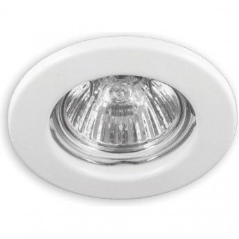 Светильник потолочный встраиваемый FERON DL10 MR16 50W G5.3 белый матовый Светильник потолочный встраиваемый FERON DL10 MR16 50W G5.3 белый матовый