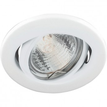 Светильник потолочный встраиваемый FERON DL11 MR16 50W G5.3 белый матовый Светильник потолочный встраиваемый FERON DL11 MR16 50W G5.3 белый матовый