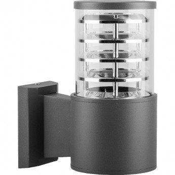 Светильник садово-парковый FERON DH0801 на стену вверх E27 230V, серый