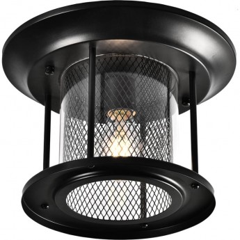 Светильник садово-парковый FERON PL723 на потолок 60W E27 230V, черный Светильник садово-парковый FERON PL723 на потолок 60W E27 230V, черный