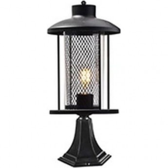 Светильник садово-парковый FERON PL724 на постамент 60W 230V E27, черный