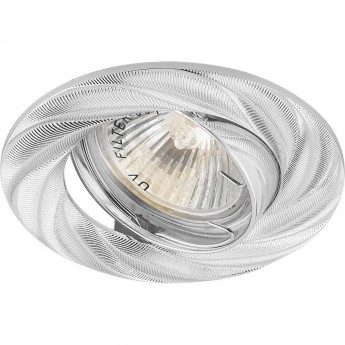 Светильник встраиваемый FERON DL6027 потолочный MR16 G5.3 хром поворотный Светильник встраиваемый FERON DL6027 потолочный MR16 G5.3 хром поворотный