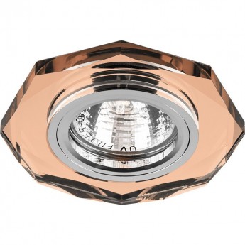 Светильник встраиваемый FERON DL8020-2/8020-2 потолочный MR16 G5.3 коричневый Светильник встраиваемый FERON DL8020-2/8020-2 потолочный MR16 G5.3 коричневый