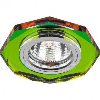 Светильник встраиваемый FERON DL8020-2/8020-2 потолочный MR16 G5.3 мультиколор Светильник встраиваемый FERON DL8020-2/8020-2 потолочный MR16 G5.3 мультиколор