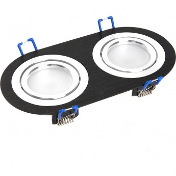 Светильник встраиваемый потолочный FERON DL2812 MR16 50W G5.3 "прямоугольник", черный Светильник встраиваемый потолочный FERON DL2812 MR16 50W G5.3 "прямоугольник", черный