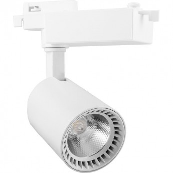 Светодиодный светильник FERON AL102 трековый однофазный на шинопровод 12W 4000K 35 градусов белый Светодиодный светильник FERON AL102 трековый однофазный на шинопровод 12W 4000K 35 градусов белый
