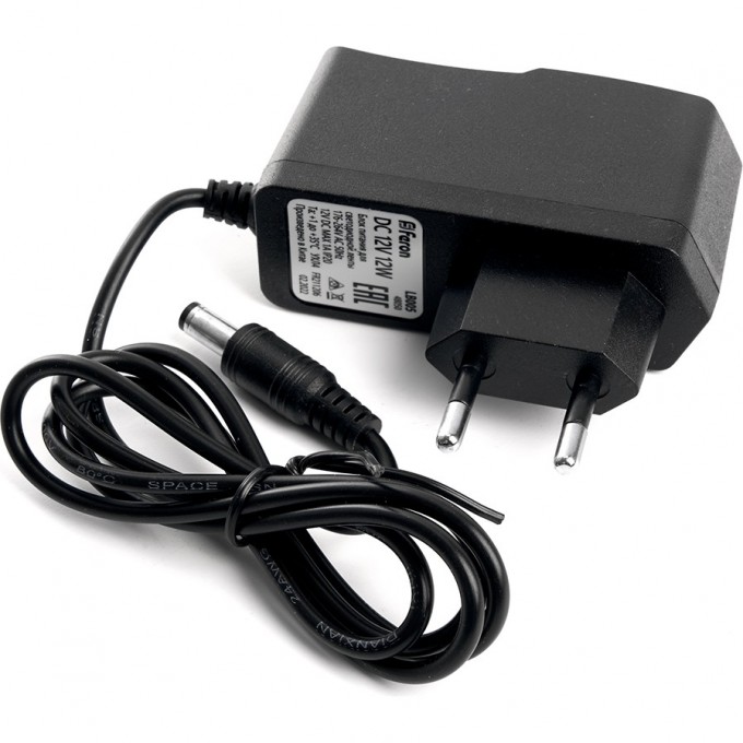 Трансформатор FERON электронный для светодиодной ленты 12W 12V (драйвер), LB005 48050 Трансформатор FERON электронный для светодиодной ленты 12W 12V (драйвер), LB005 48050